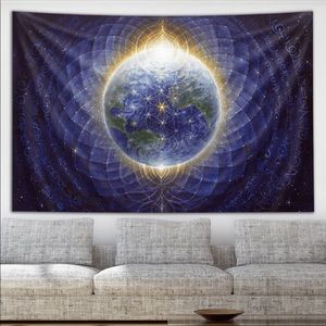 Autumn Sky Healing Tapestry